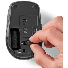 Nedis Drahtlos Maus Schwarz