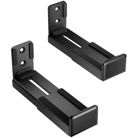 AISENS SPK02U-191 Universal-Wandhalterung für Soundbar, Schwarz