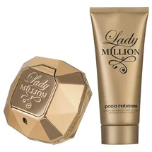 Paco Rabanne Lady Million Eau de Parfum 80 ml + Body Lotion 100 ml Geschenkset 2