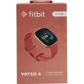 Fitbit Versa 4 aluminium kupferrosé/sandrosa