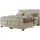 MKS Meble Boxspringbett 200 x 200 cm H3 Beige