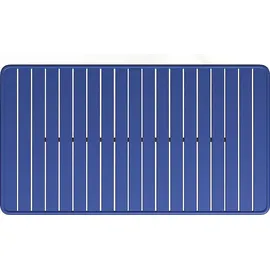 vente-unique Gartentisch 160 x 80 x 74,5 cm Dunkelblau