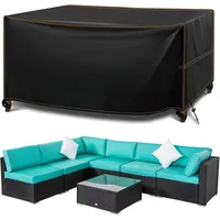 Luxuskollektion MUPAS Abdeckung Gartenmöbel 420D Oxford Wasserdicht 200x200x90cm