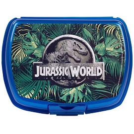 kompatible Ware Lunchbox Jurassic World Urban 7,0 cm hoch blau