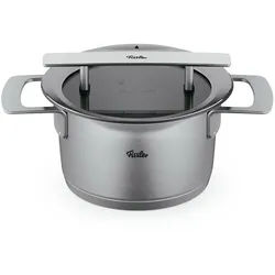 FISSLER Serie PHI COLLECTION Fleischtopf 16 cm 1,9 Liter mit Glasdeckel