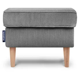 Konsimo Sitzhocker 41 x 43 x 56 cm Grau