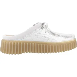 CLARKS Torhill Mule Silber 37