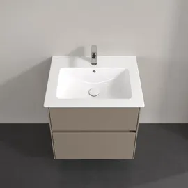 Villeroy & Boch Waschtischunterschrank 2 Auszüge 61,1 x 61 x 48 cm Taupe