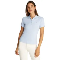 Tommy Hilfiger Damen Poloshirt Kurzarm 1985 Pique Slim Fit,
