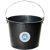 Jopa Baueimer Polyeth.-Regen. hohe Form, schwarz 10 l