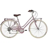 giordanoshop Damenfahrrad 28" 6V Alpina Rondine rot