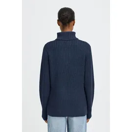 Oxmo Rollkragenpullover Blau XL