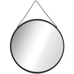 HOMCOM Wandspiegel Eisen, Glas