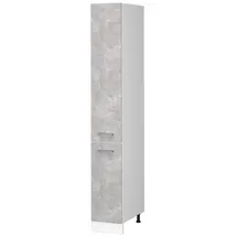 Vicco Apothekerschrank R-Line 30 x 57,2 x 206,8 cm Beton/Weiß