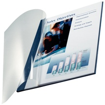 Leitz Buchbindemappe impressBIND A4 14 mm, 10 Stück, blau