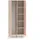 petits-meubles SCHRANK 2 Türen Alycia Beige - Korallenrosa - Holzeffekt