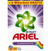 Ariel Waschpulver Color 5,2 kg, 1er Pack (1 x 80 Waschladungen)