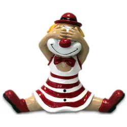 Die Schmitzens Clown Figur "Nicht sehen" (20cm)