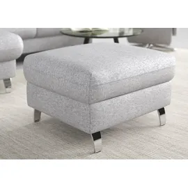 sit&more Stauraumhocker Grenoble 66 x 48 x 76 cm Silber