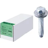 E-NORMpro Fassadenschrauben A2 BZ 6,3 x 32 100 Stück