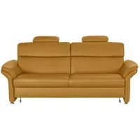 meinSofa Einzelsofa Leder Manon , gelb , Maße (cm): B: 228 H: 94 T: 92.0