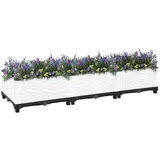 vidaXL Hochbeet 120x40x23 cm Polypropylen