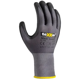 teXXor Handschuh black touch 2450-9 gr/sw Gr.09