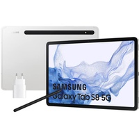 Samsung Galaxy Tab S8 11" 8 GB RAM 256 GB Wi-Fi + 5G silber