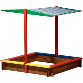 Dobar Sandkasten XL mit Dach (94355FSC)