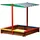 Dobar Sandkasten XL mit Dach (94355FSC)