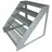 Kaminbau Mierzwa Treppe Freistehend 5 Stufen 80 cm Stahl verzinkt