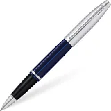 Cross Calais Rollerball (Schreibfarbe: schwarz, inkl. Geschenkbox) Black-Lack/Chrom, 1 Count (Pack of 1)