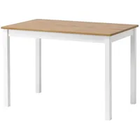 Hagge home Schreibtisch Vesa Kiefer massiv / Weiß-Braun