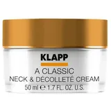 Klapp Cosmetics A Classic Neck & Décolleté Cream 50 ml