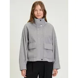 Covered Blazer Silber M