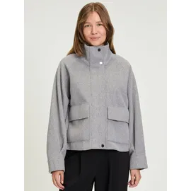 Covered Blazer Silber M