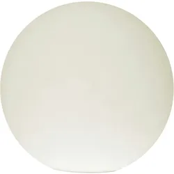 SATISFIRE Leuchtobjekt outdoor KUGEL 40cm mit E27 Fassung - kaltweißes 1W Leuchtmittel