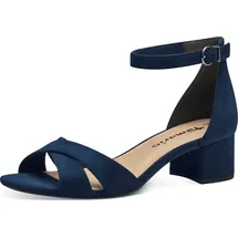TAMARIS Blockabsatz-Sandaletten Damen Blau 36
