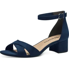 TAMARIS Blockabsatz-Sandaletten Damen Blau 36