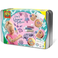 SES Creative 3-in-1 Glamour Tattoos Kinder