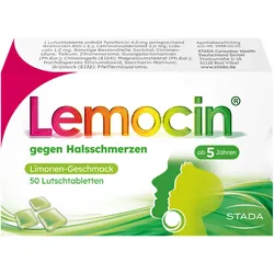 Lemocin gegen Halsschmerzen Limone