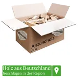 (1,26€/1kg) Holz Anzündholz Kamin Grill Brennholz Buche 20 kg Kaminholz Flameup