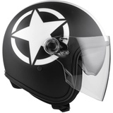 Premier Helm VANGARDE Star 9 BM,SCHWARZ/Weiss,S