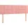 vidaXL Boxspringbett mit Matratze Rosa 140x200 cm Samt