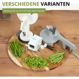 Westmark Bohnenschneider Gemüsereibe 1-tlg. Silber