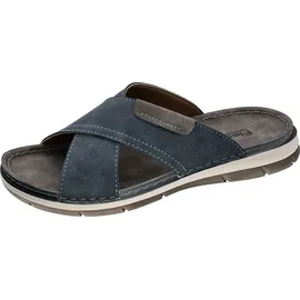 Fischer Markenschuh Pantolette Blau 45