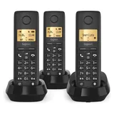 Gigaset Pure 100 Trio schwarz