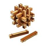 Philos Lock up Puzzle, Bambus