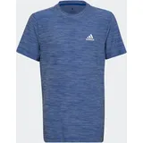 Adidas Aeroready Heather T-Shirt Royal Blue / Almost Blue / White 140