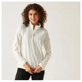 Regatta Montes Fleece mit Halblangem Reißverschluss Weiß 38
